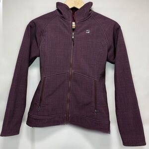 MEC Kids' Purple Fleece Lines Zip Up Jacket